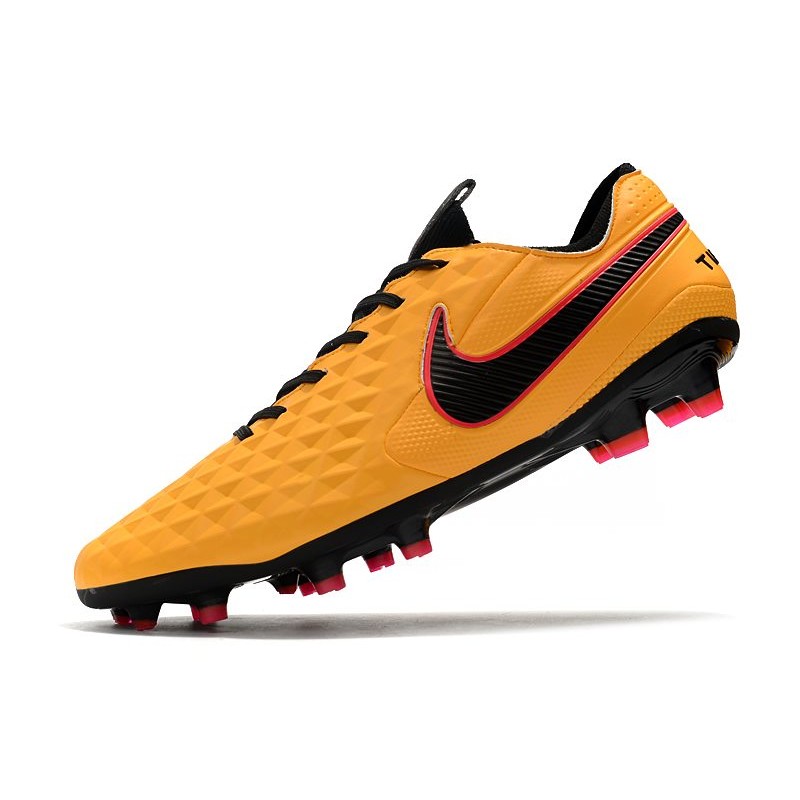 Nike Tiempo Legend VIII Elite FG oranžový Černá